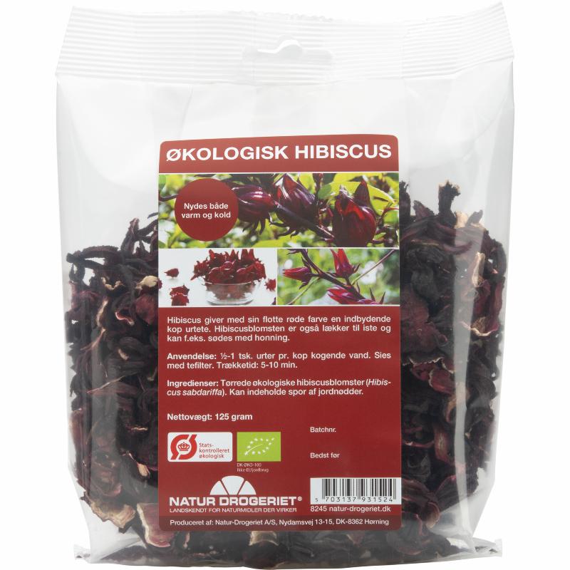 Hibiscus hel 125 g Øko